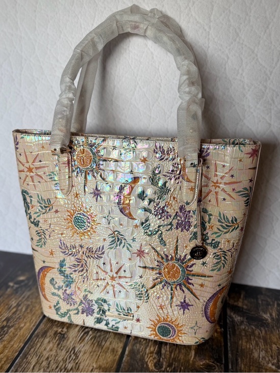 Handbags - BRAHMIN EZRA VITALITY NWT MOON SUN STARS TOTE WRAPPED STRAPS NEW